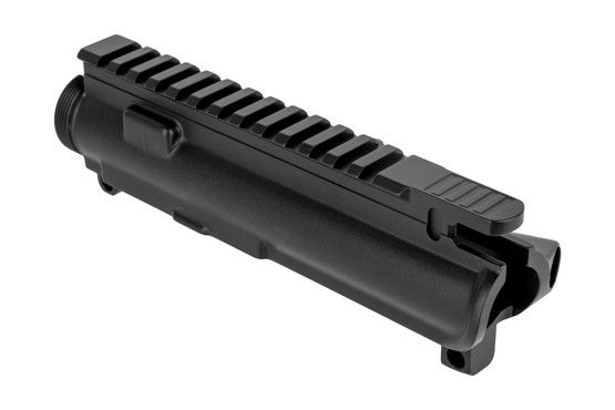 SOLGW M4 style stripped Ar15 upper receiver features a high quality hardcoat anodized finish
